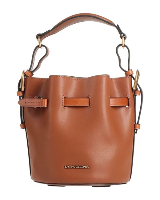 La Martina Brown Handbag