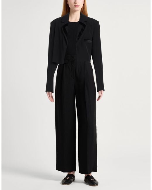 Jijil Black Blazer Polyester, Elastane