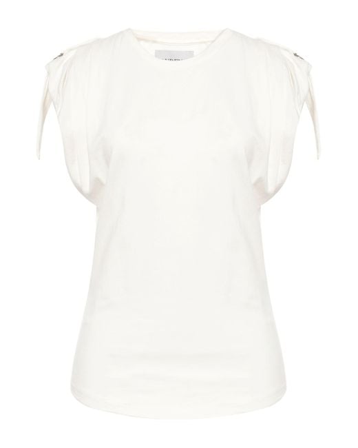 Laurence Bras White T-shirt