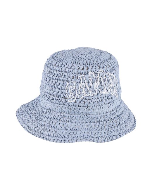 Ganni Blue Hat Paper Yarn