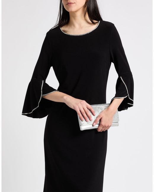 FRANK LYMAN Black Midi Dress
