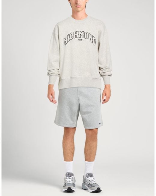 John Richmond Gray Sweatshirt for men