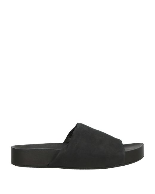 Uma Wang Black Sandals Leather for men