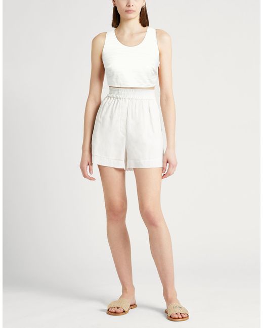 Peserico White Top Cotton, Polyester, Polyamide