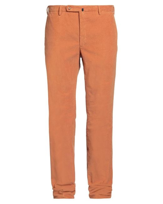 Incotex Orange Pants for men
