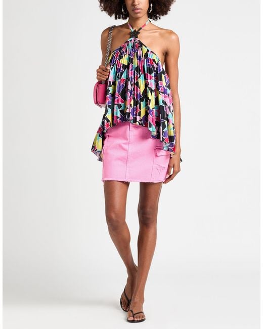 MSGM Blue Top Polyester
