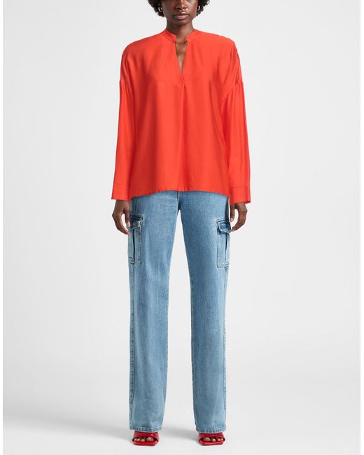 Manila Grace Red Top