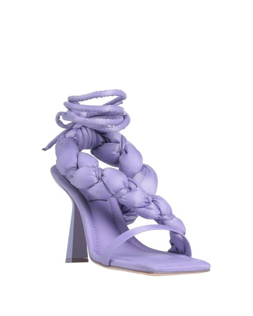 Sebastian Milano Purple Sandals