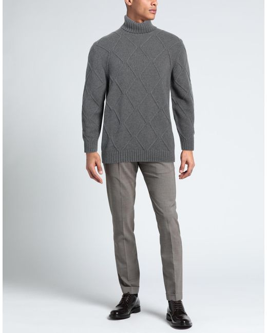 Heritage Gray Turtleneck for men