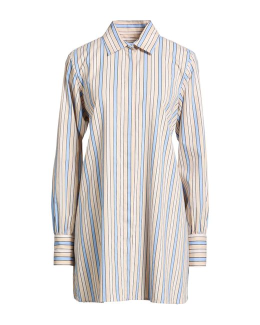MSGM Gray Mini Dress Cotton, Polyamide, Viscose