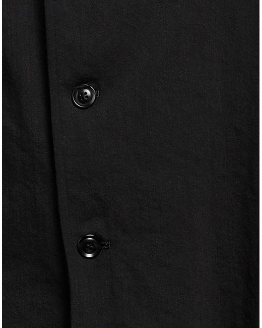 Y's Yohji Yamamoto Black Denim Outerwear