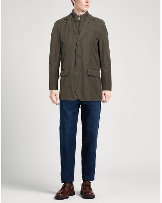 Herno Green Jackets for men