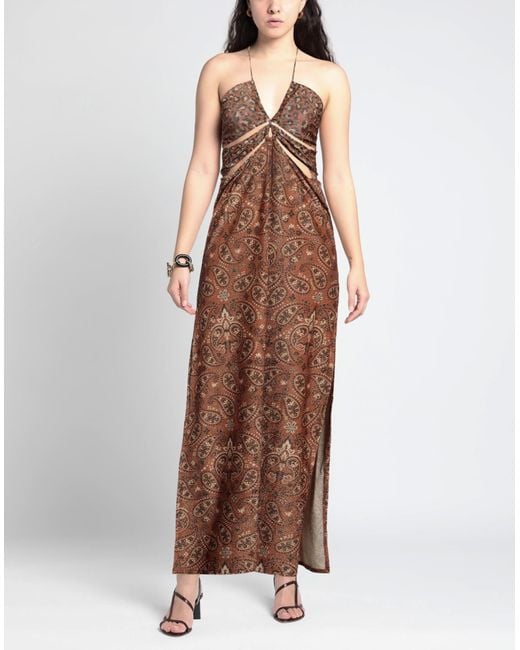 4giveness Brown Maxi Dress
