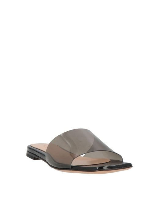 Gianvito Rossi White Sandals Plastic
