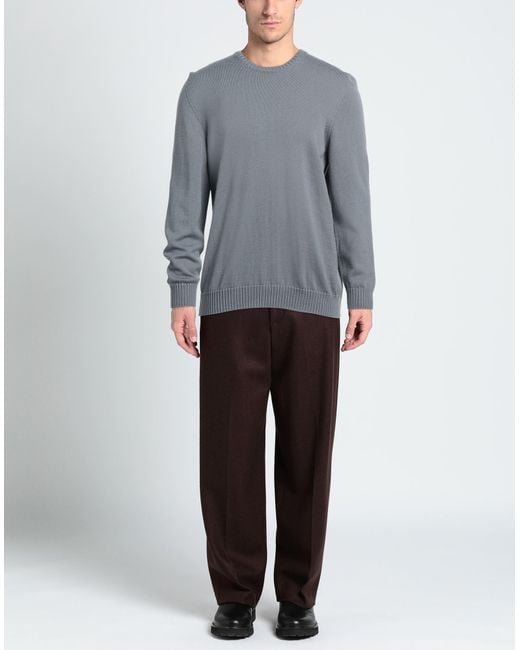 Drumohr Gray Jumper for men
