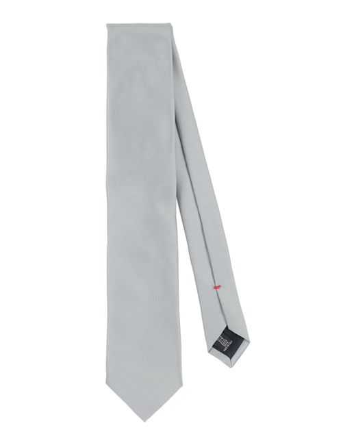 Fiorio White Light Ties & Bow Ties Silk for men