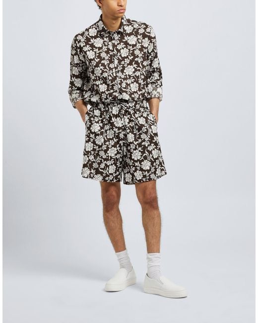 8 by YOOX Gray Shirt for men