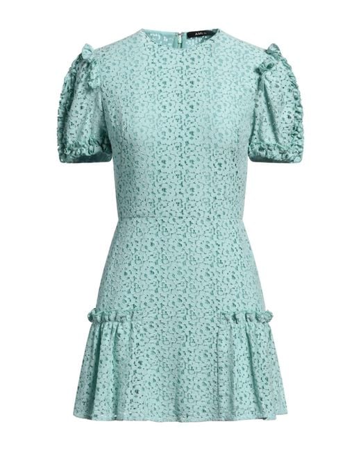 Amen Blue Mini Dress Polyester