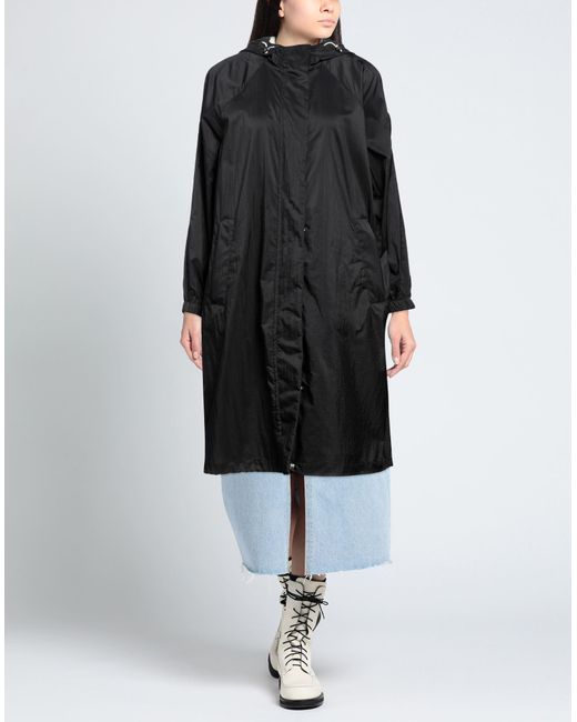 Ciesse Piumini Black Overcoat & Trench Coat