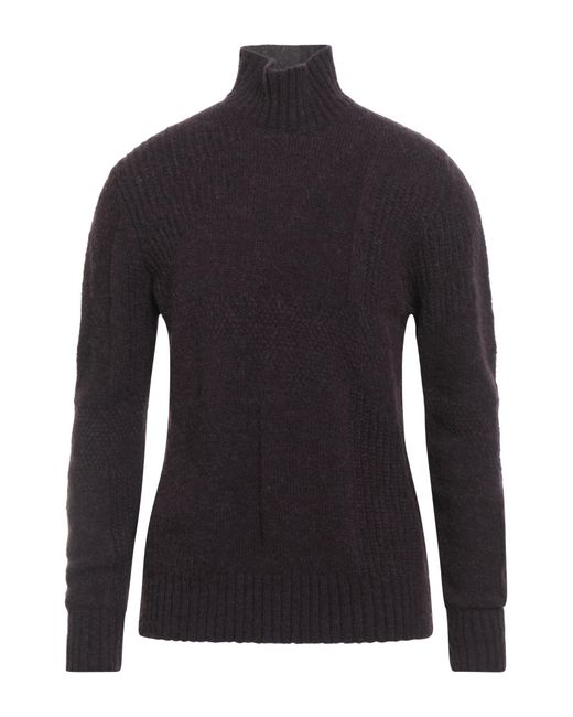 Costumein Blue Turtleneck Polyamide, Alpaca Wool, Merino Wool for men