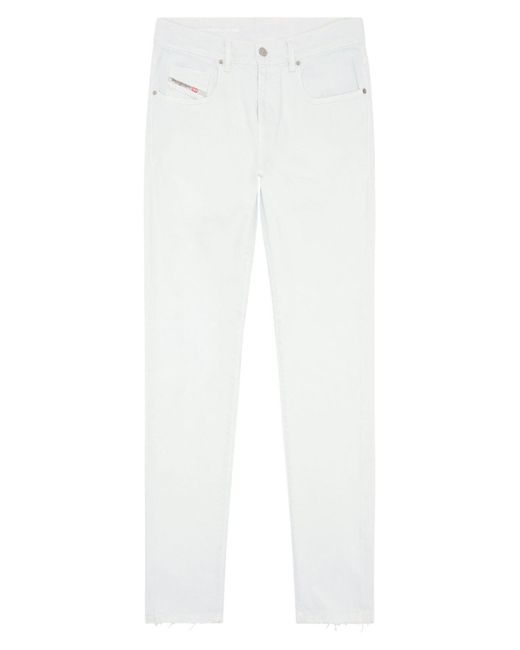 Pantalon en jean DIESEL pour homme en coloris White