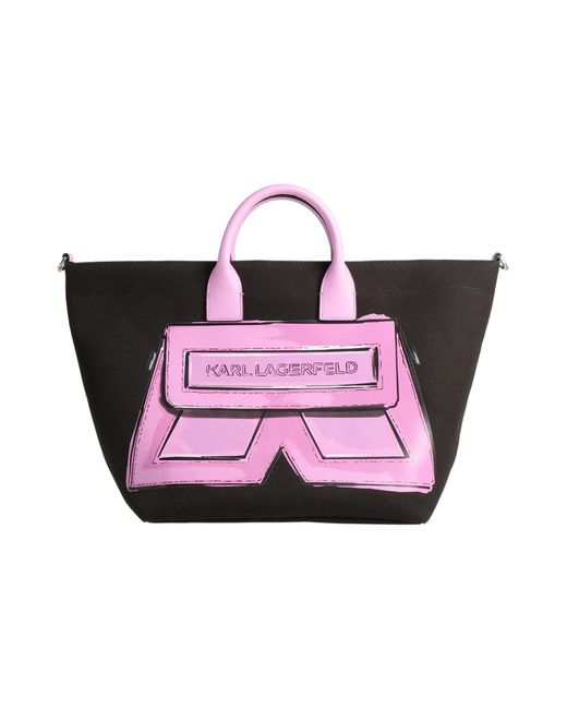 Karl Lagerfeld Pink Handbag