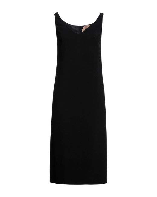 N°21 Black Midi Dress