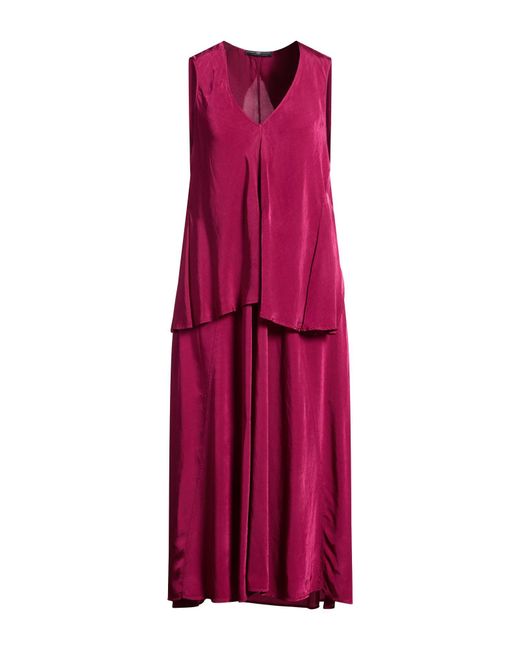 High Purple Midi Dress