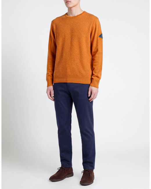 Roy Rogers Orange Sweater Wool, Viscose, Polyamide, Cashmere for men