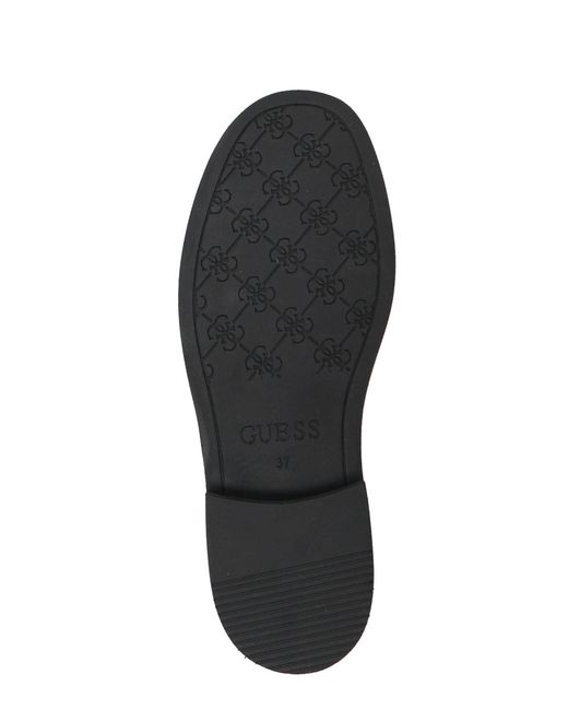 Guess White Loafers Leather