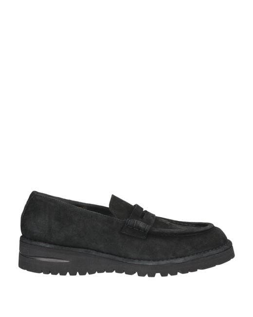 Giorgio Armani Black Loafers for men