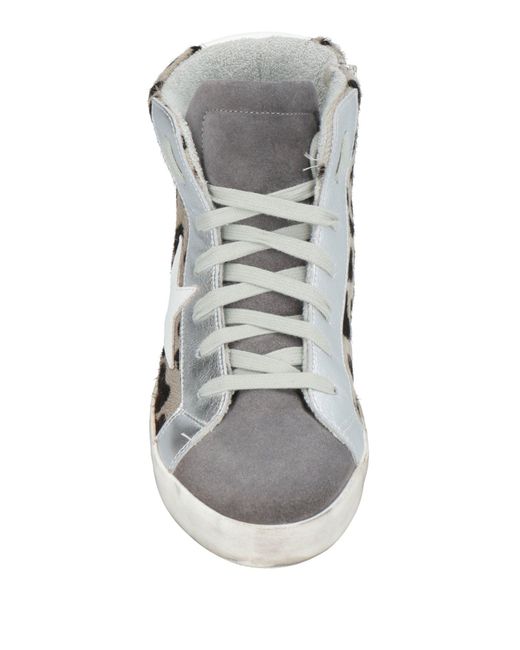 Meline Gray Sneakers Leather