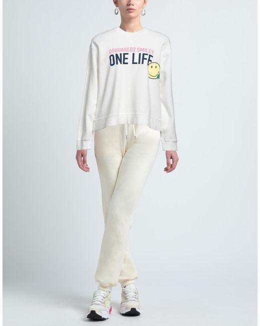 DSquared² White Sweatshirt