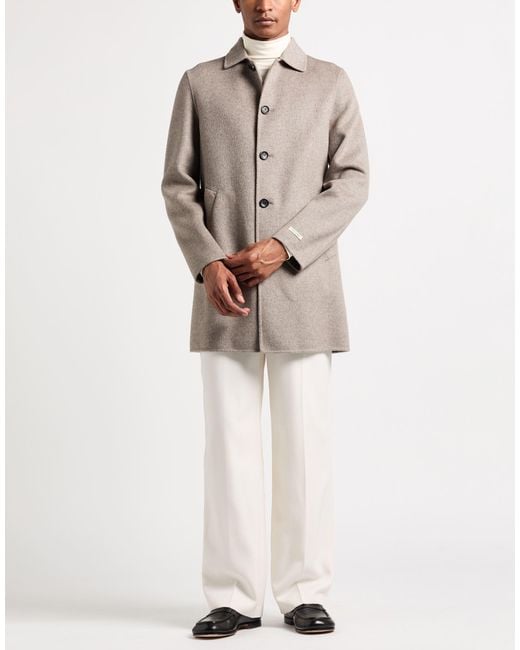 Paltò Gray Coat for men