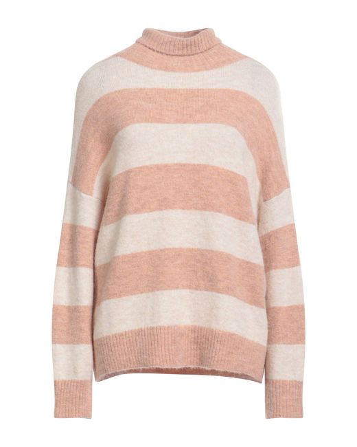 Soallure Pink Turtleneck