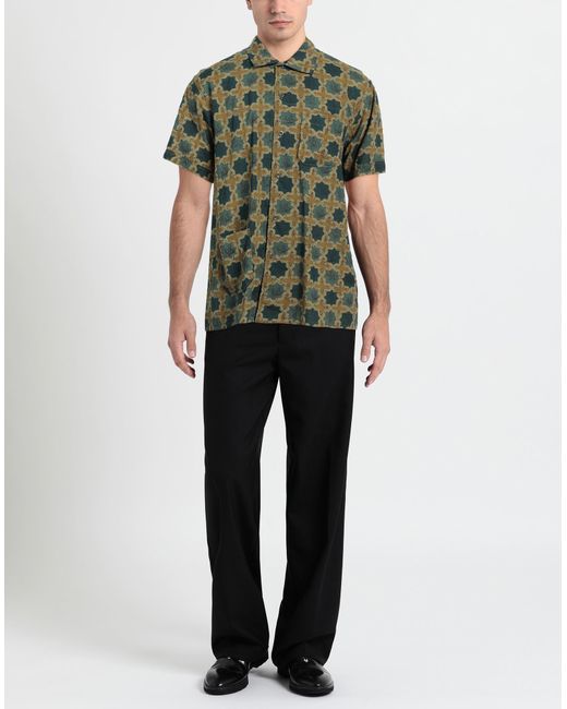 Camicia di Engineered Garments in Green da Uomo
