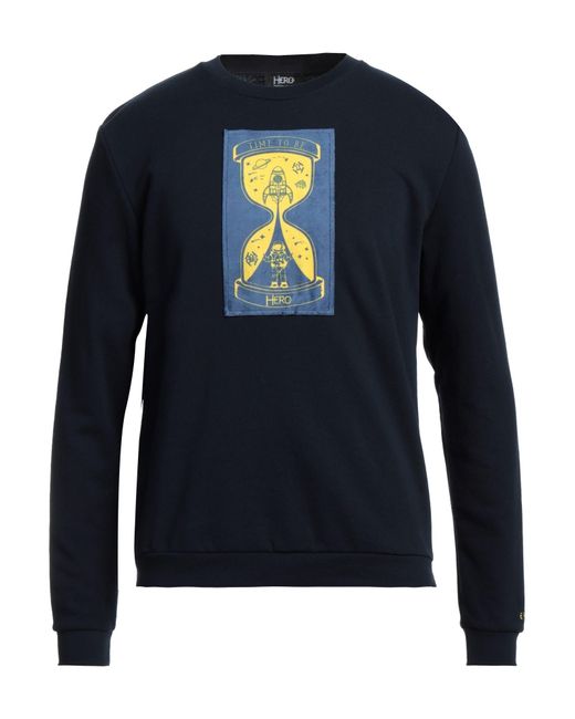 Héros Blue Sweatshirt for men