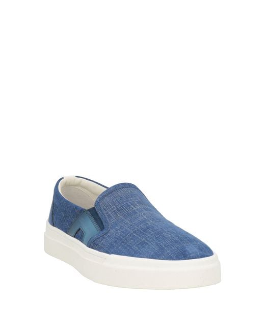 Santoni Blue Trainers for men