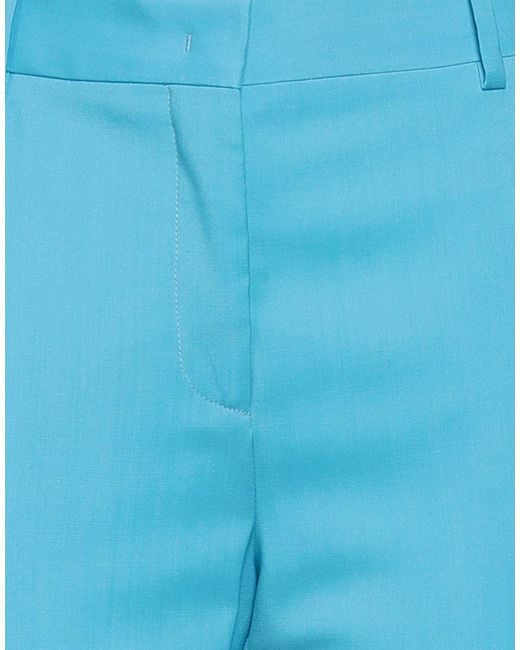 Brian Dales Blue Pants Wool