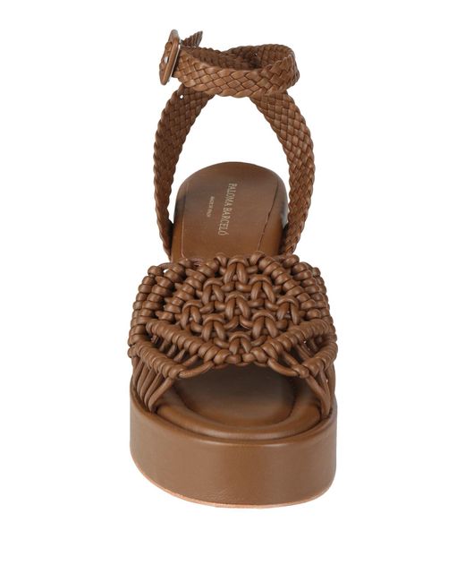 Paloma Barceló Brown Sandals