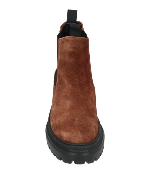 Pollini Brown Ankle Boots
