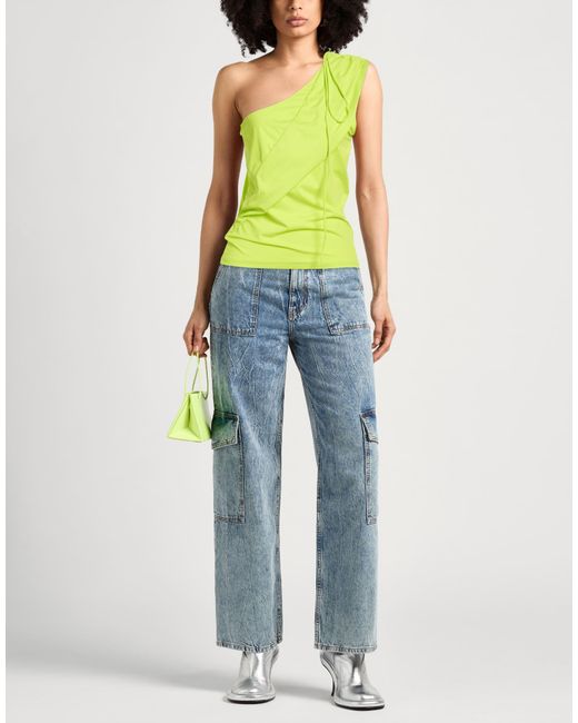Saks Potts Yellow Top Recycled Polyamide, Elastane
