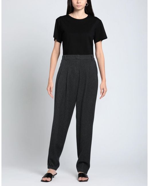 Frankie Shop Blue Charcoal Pants Wool, Polyester, Nylon, Acrylic