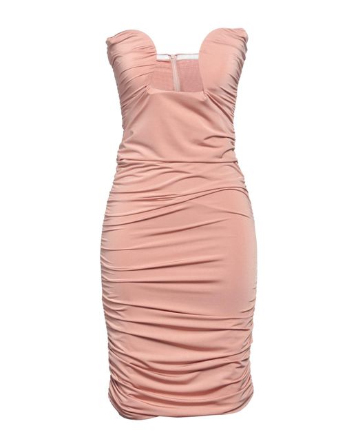 ViCOLO Pink Midi Dress
