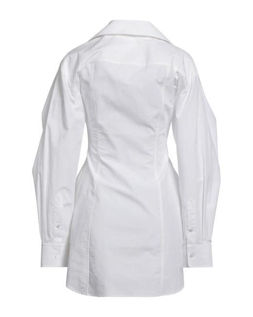 Vestito Corto di T By Alexander Wang in White