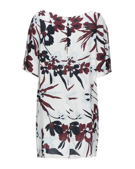 1 One White Top Silk, Elastane