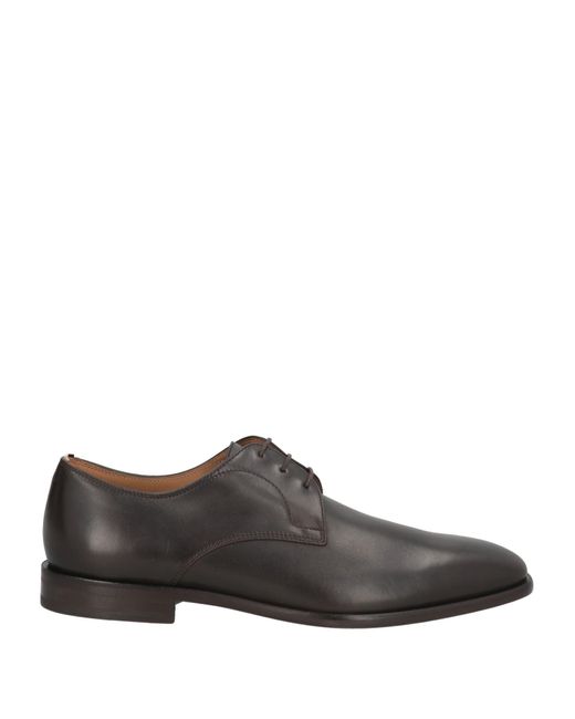 Boss Brown Lace-Up Shoes for men