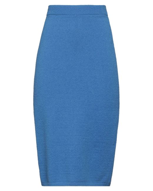 Nanushka Blue Midi Skirt