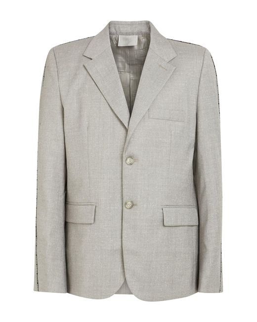 Vetements Gray Blazer Virgin Wool for men