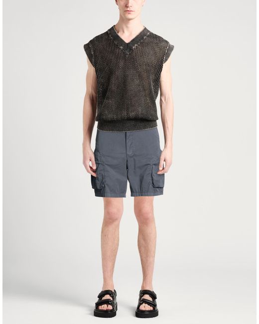 Parajumpers Gray Shorts & Bermuda Shorts for men